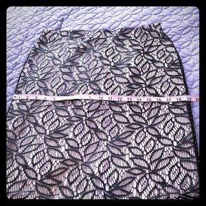 Ann Taylor lace skirt